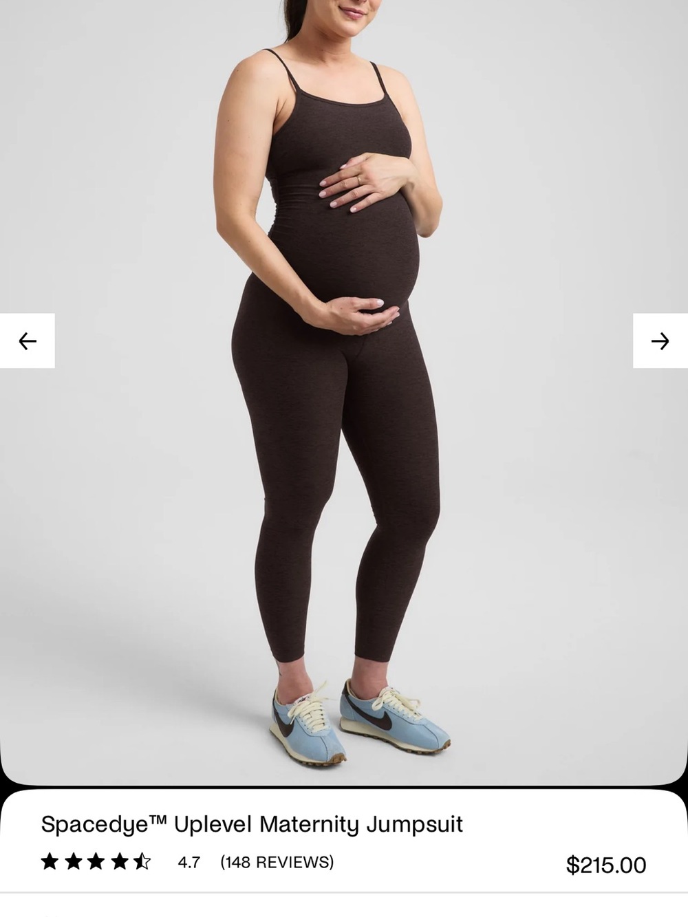 Beyond Yoga Maternity Onesie